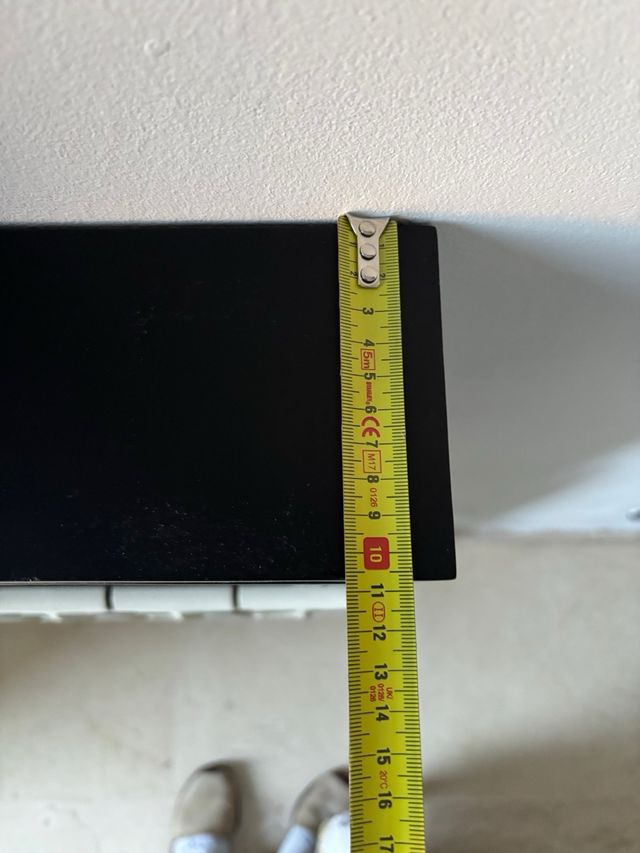 Set 3 Estanterías Decorativas Negras