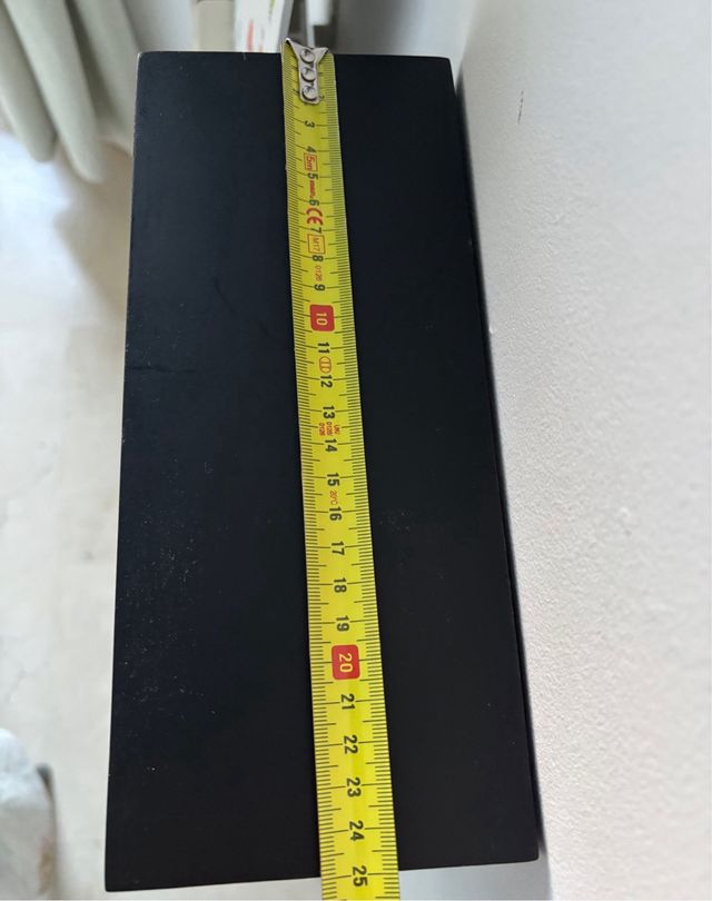 Set 3 Estanterías Decorativas Negras