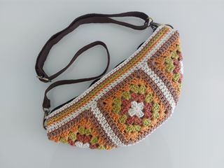 Riñonera crochet granny nueva