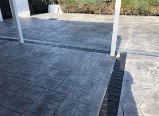 Pavimento impreso hormigón