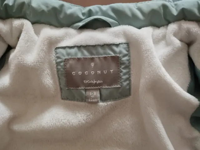 Abrigo acolchado bebé Coconut