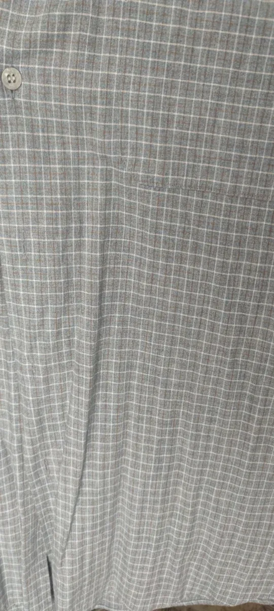 Camisa de manga larga a cuadros