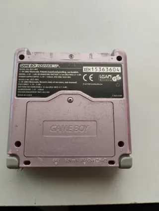 Nintendo Game Boy Advance SP Rosa