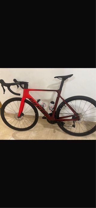 Bici Carretera Giant Carbono Roja