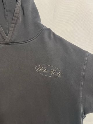 Sudadera con capucha oversize de Fake Gods gris