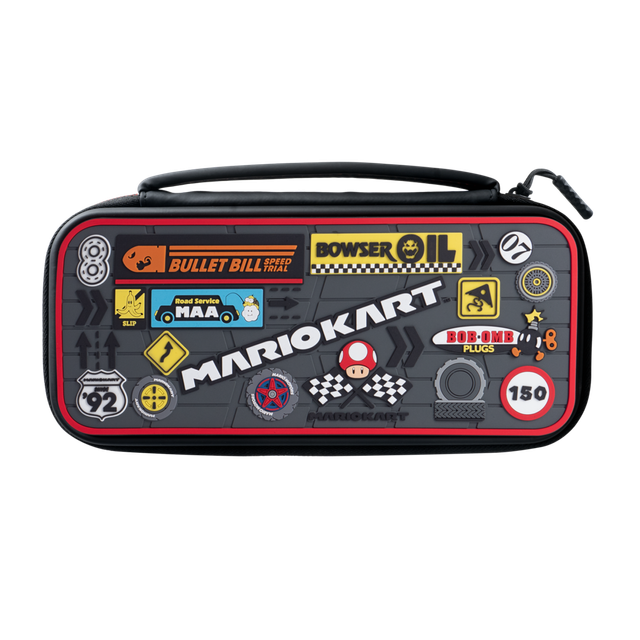 Custodia da viaggio Deluxe Mario Kart con licenza ufficiale Nintendo