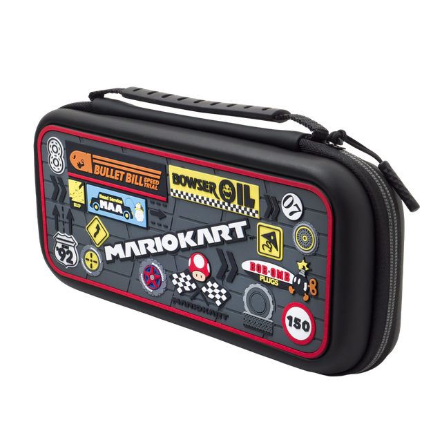 Custodia da viaggio Deluxe Mario Kart con licenza ufficiale Nintendo