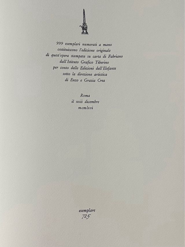 ESIDIO LE OPERE E I GIORNI LIBRO N.725