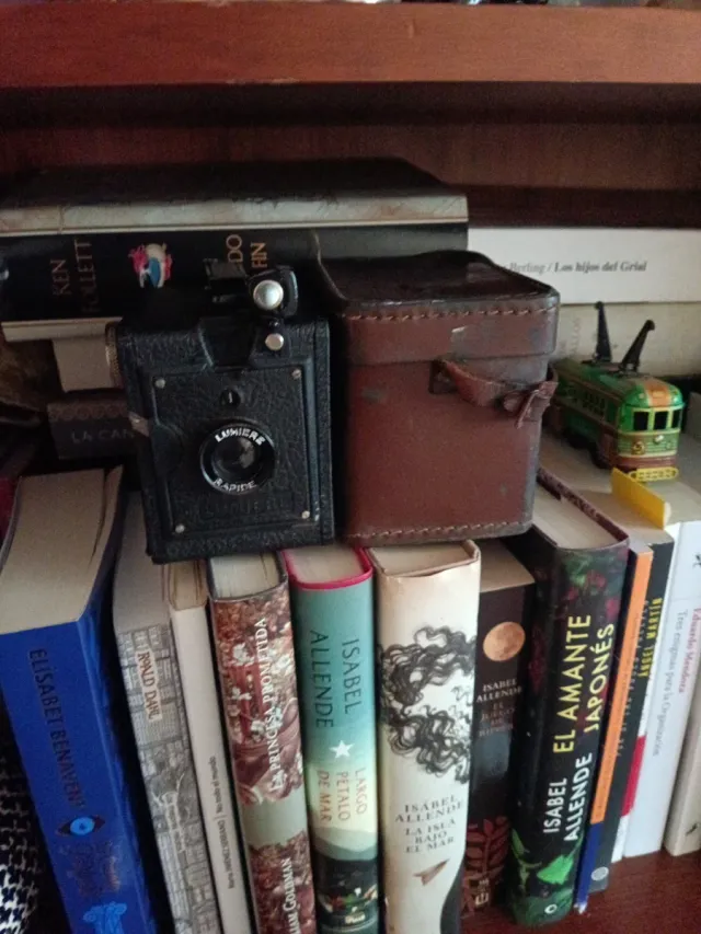 Cámara Lumiere Rapide Años 50, con caja original