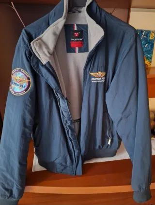 Giubbotto uomo PAYPER blu/grigio