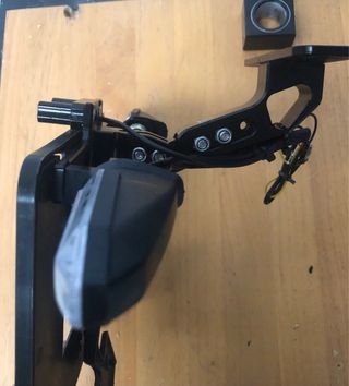 Portamatriculas moto con luces LED