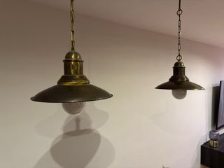 Lampara de techo colgante