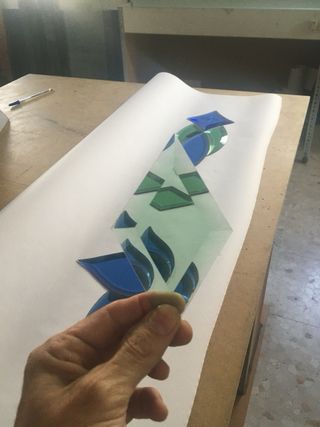 Vidrios biselados para vidrieras