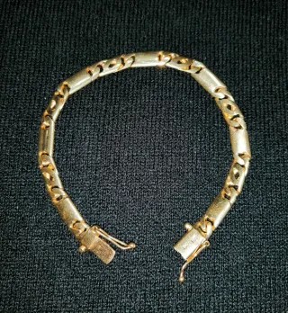 Pulsera Valentino Maciza Oro 18k