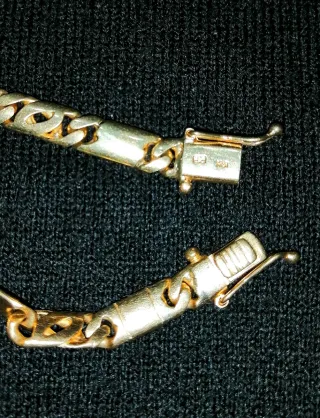 Pulsera Valentino Maciza Oro 18k