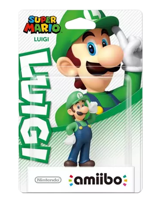 Figura Amiibo Luigi (Serie Super Mario)