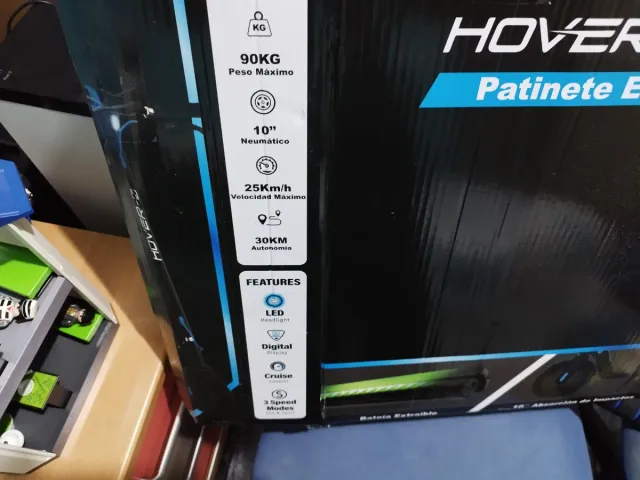 Patinete Eléctrico Hover-Z Highlander Pro