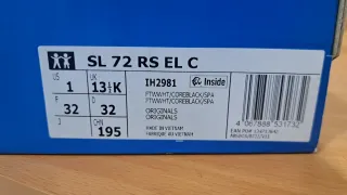 Zapatillas Adidas SL 72 RS Niño Niña Azul Talla 32