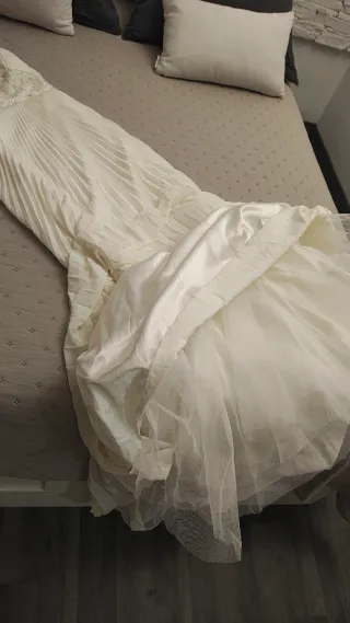 Vestido de Novia San Patrick Talla 38 Blanco