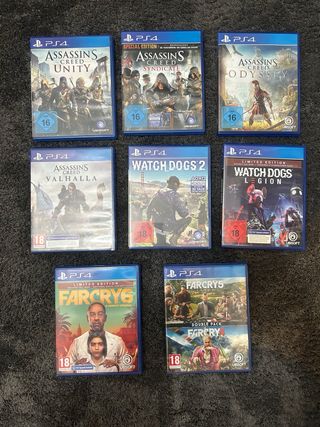 PlayStation 4 con 23 juegos