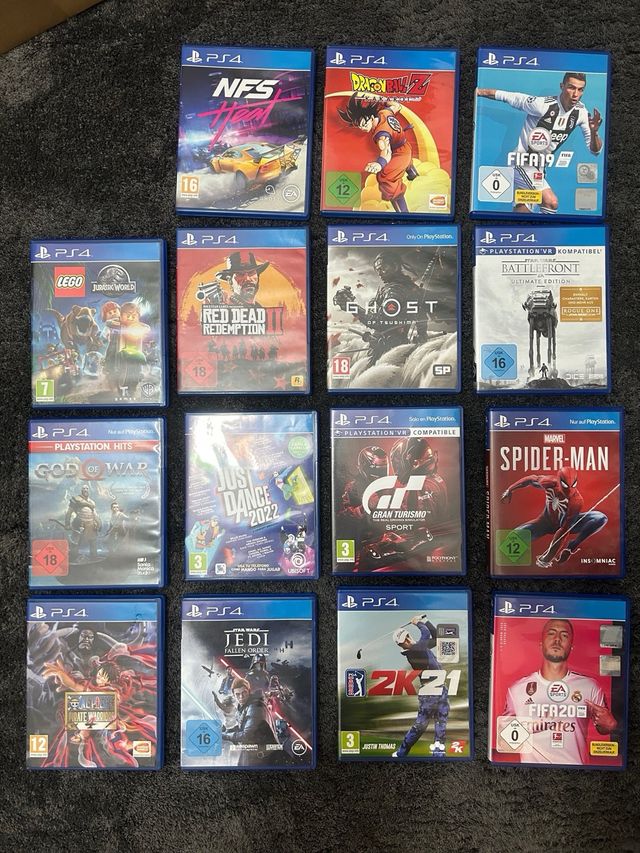 PlayStation 4 con 23 juegos