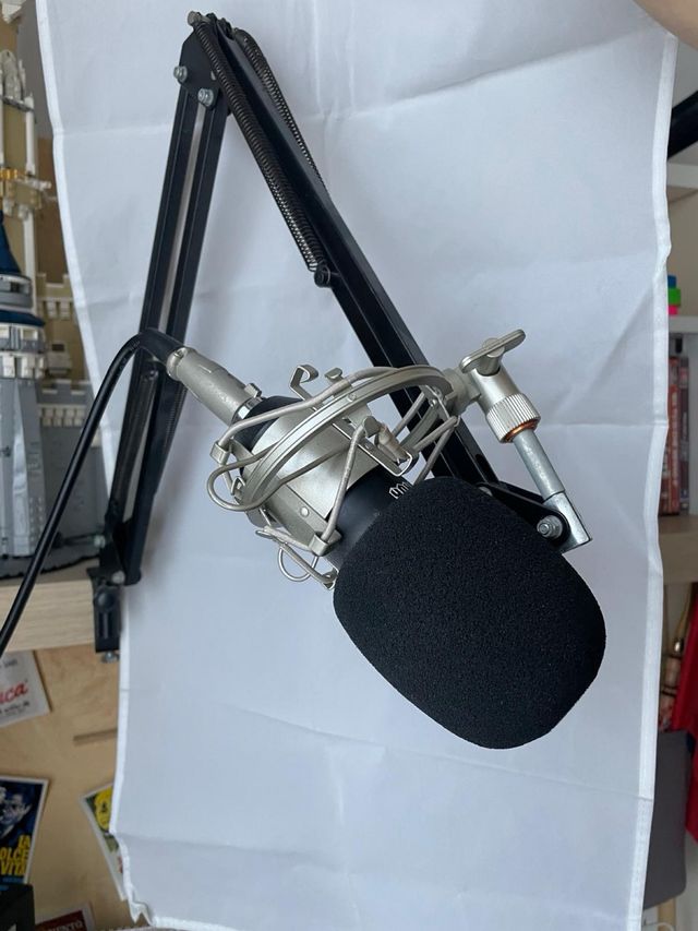 Microfono Tonor BM-700 Condensatore Nero