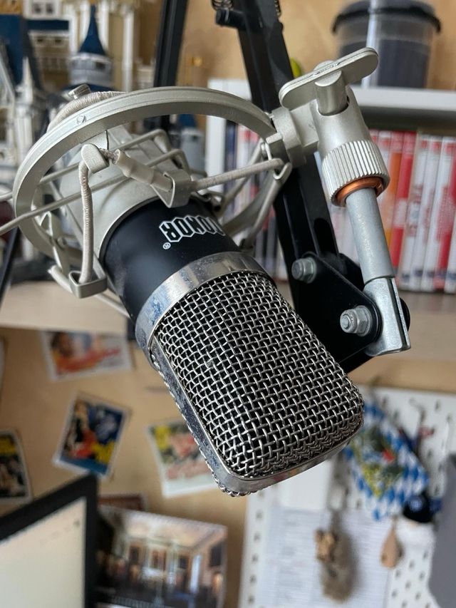 Microfono Tonor BM-700 Condensatore Nero