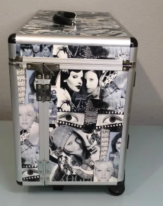 Maletín maquillaje collage