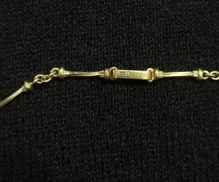 Collar Salvador Dalí Macizo Oro 18k