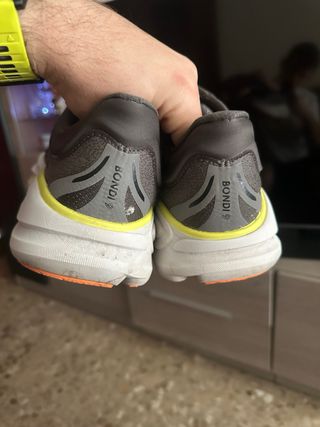 Hoka Bondi 9 Zapatillas Asfalto Gris