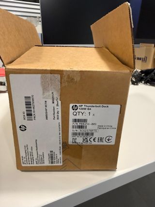 HP TB 120W G4 Dock EURO Negro