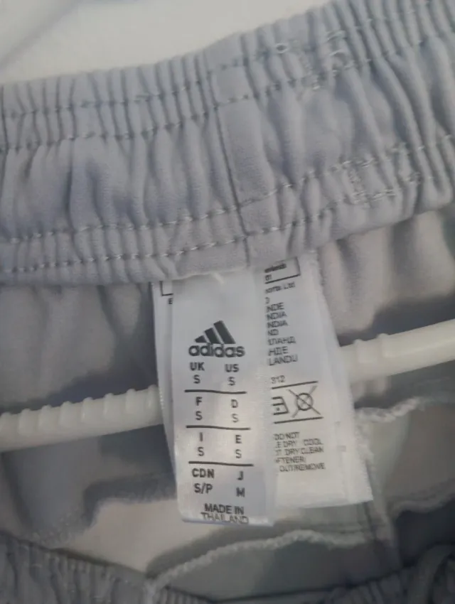 Tuta Real Madrid Adidas Grigio e Bianco