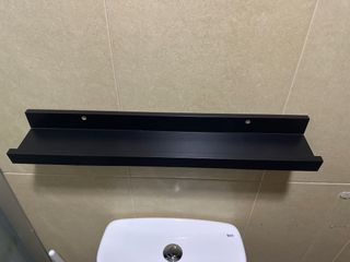 Mueble de baño Wengué repisa 55cm largo a juego