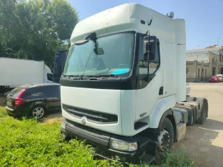 Tractor Camión Blanco Renault premium