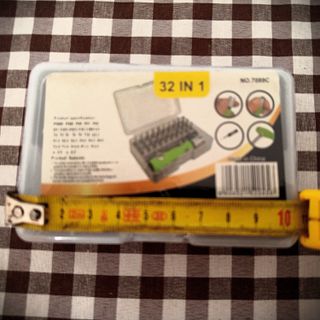 Juego Destornilladores Precisión 32 en 1 y Pela ca