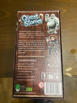 Quest Stories Juego de Mesa