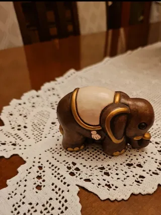 Elefante Thun Presepe Ceramica