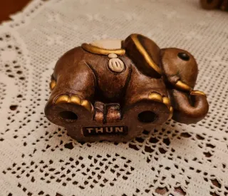 Elefante Thun Presepe Ceramica