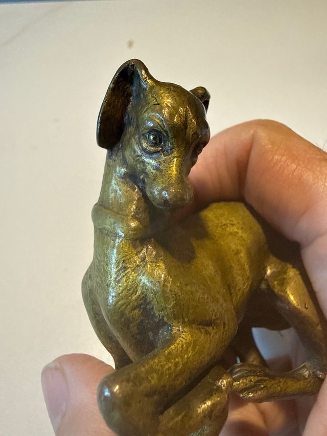 Perro Bronce Jennings Brothers.Se escuchan ofertas