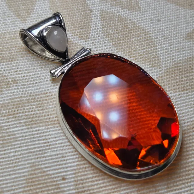 Colgante Plata 925 Cuarzo rosa