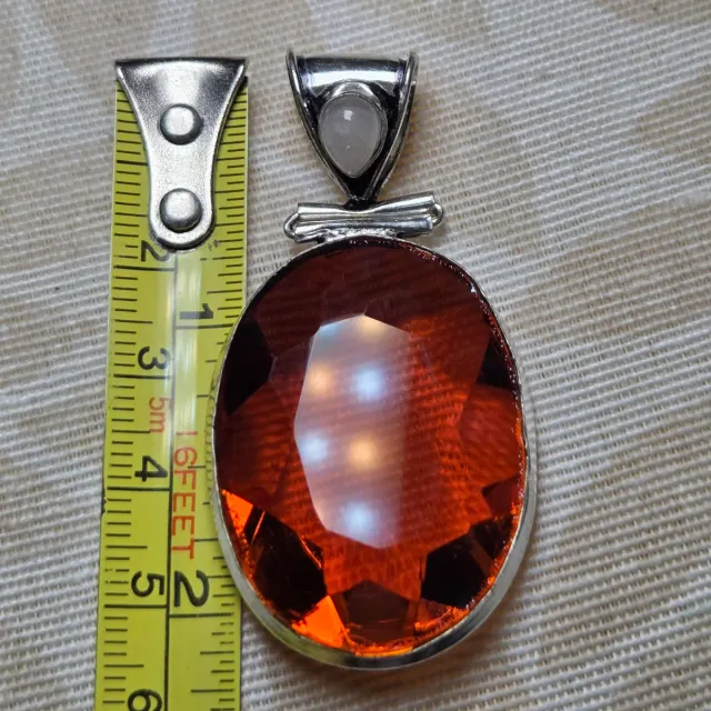 Colgante Plata 925 Cuarzo rosa