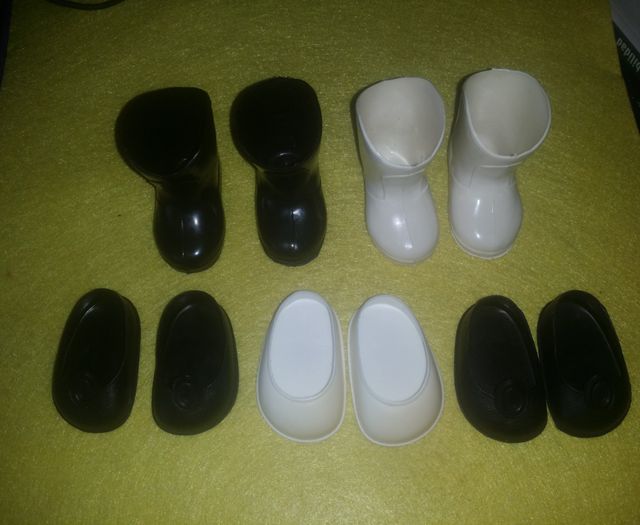 Lote Zapatos y Botas Muñeca Nancy Antiguos