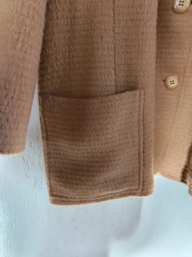 Cappotto donna vintage beige
