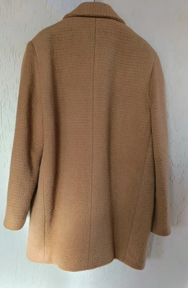 Cappotto donna vintage beige