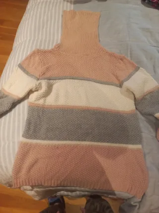 Jersey de punto con cuello alto