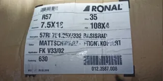 Llantas 18 Ford Citroën Peugeot 4x108