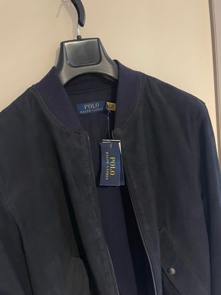 Chaqueta Polo Ralph Lauren ante azul