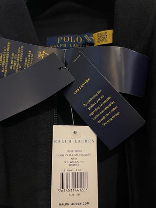 Chaqueta Polo Ralph Lauren ante azul