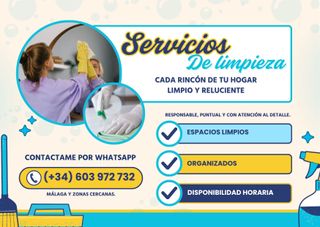 SERVICIO DE LIMPIEZA PARA TU HOGAR