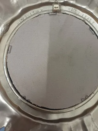 Coppia specchi a forma di sole dorati